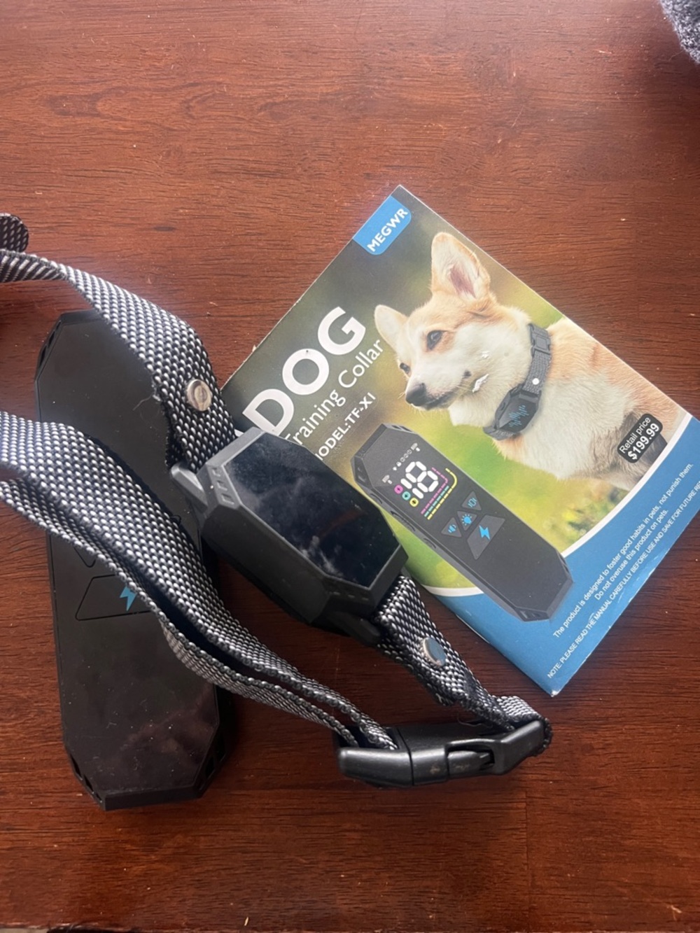 Dog Training Collar with Remote - Black and Gray